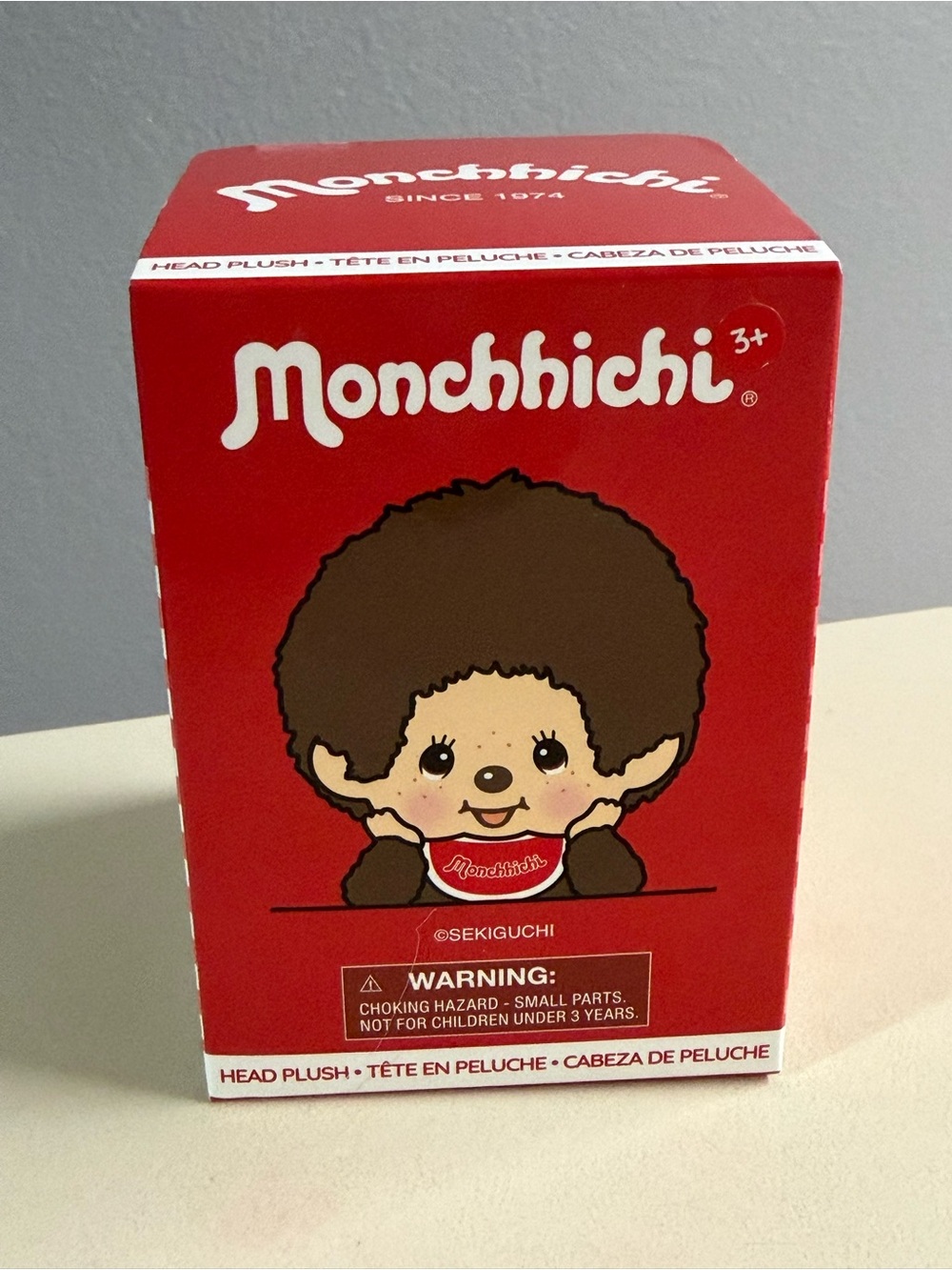 Kids Plush Head - Red Packaging